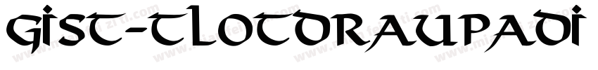 GIST-TLOTDraupadi Bo字体转换